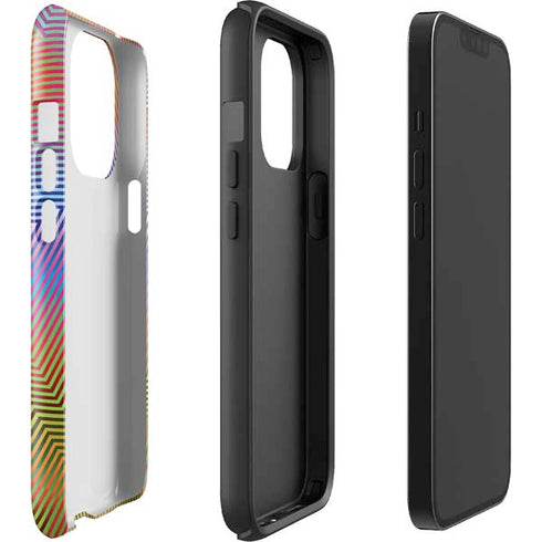 Wonder Woman 1984 (2020) Rainbow Chevron Logo iPhone 14 Pro Impact Case