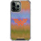 Wonder Woman 1984 (2020) Rainbow Chevron Logo iPhone 14 Pro Max Clear Case