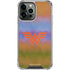 Wonder Woman 1984 (2020) Rainbow Chevron Logo iPhone 14 Pro Max Clear Case