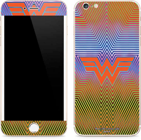 Wonder Woman 1984 (2020) Rainbow Chevron Logo iPhone 6/6s Plus Skin