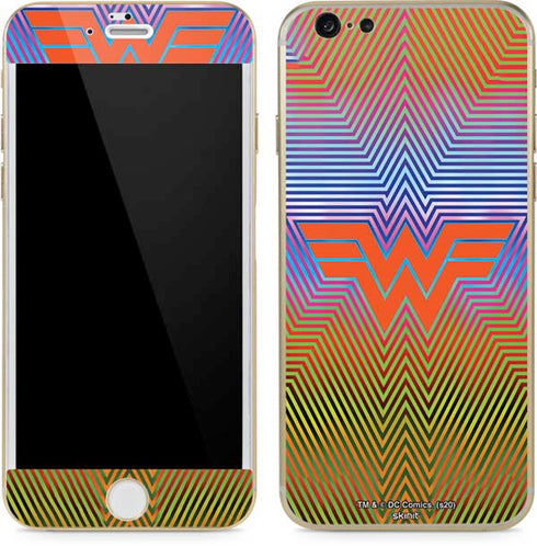 Wonder Woman 1984 (2020) Rainbow Chevron Logo iPhone 6/6s Skin