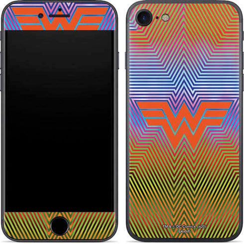 Wonder Woman 1984 (2020) Rainbow Chevron Logo iPhone 7 Skin