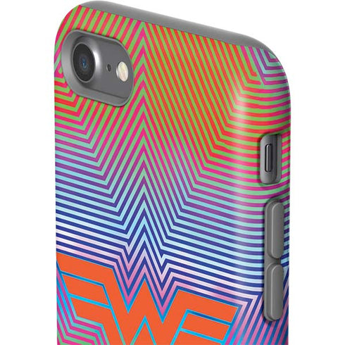 Wonder Woman 1984 (2020) Rainbow Chevron Logo iPhone SE (2nd & 3rd Gen) Pro Case