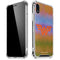Wonder Woman 1984 (2020) Rainbow Chevron Logo iPhone XR Clear Case
