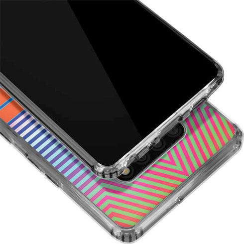 Wonder Woman 1984 (2020) Rainbow Chevron Logo LG Stylo 6 Clear Case