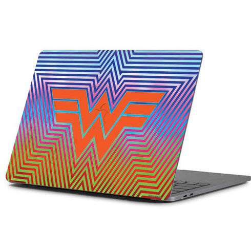 Wonder Woman 1984 (2020) Rainbow Chevron Logo Apple MacBook Pro 13-inch Skin