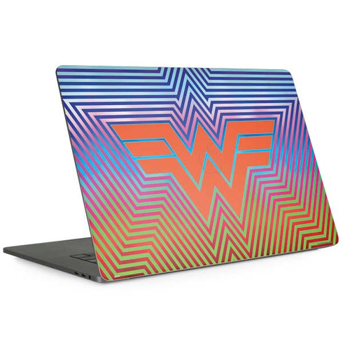 Wonder Woman 1984 (2020) Rainbow Chevron Logo Apple MacBook Pro 15-inch Skin