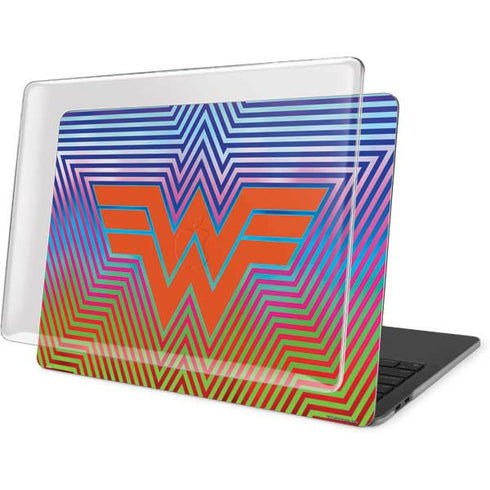 Wonder Woman 1984 (2020) Rainbow Chevron Logo MacBook Pro 16in (2019-20) Case plus Skin