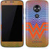 Wonder Woman 1984 (2020) Rainbow Chevron Logo Moto E5 Play Skin