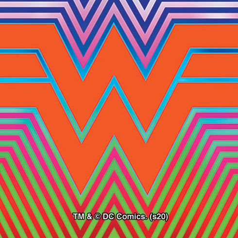 Wonder Woman 1984 (2020) Rainbow Chevron Logo Moto E5 Play Skin