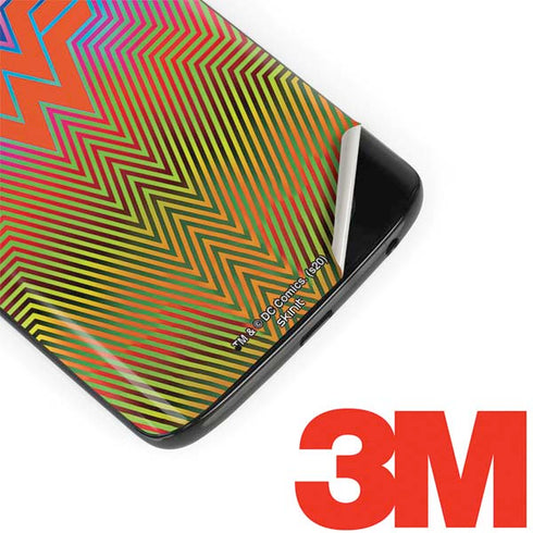 Wonder Woman 1984 (2020) Rainbow Chevron Logo Moto G6 Skin