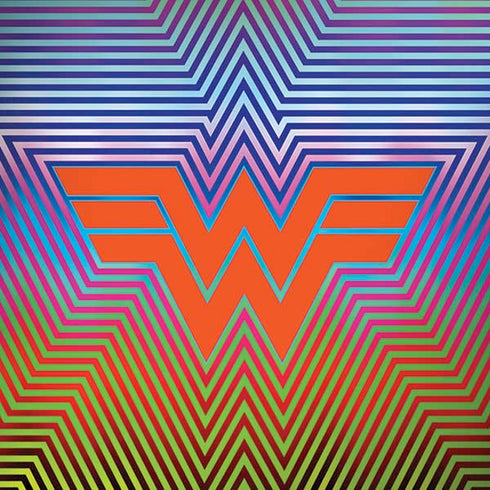 Wonder Woman 1984 (2020) Rainbow Chevron Logo Moto G6 Skin