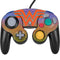 Wonder Woman 1984 (2020) Rainbow Chevron Logo Nintendo GameCube Controller Skin