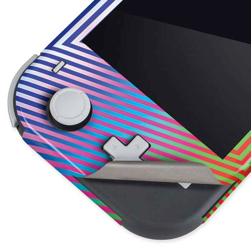 Wonder Woman 1984 (2020) Rainbow Chevron Logo Nintendo Switch Lite Skin
