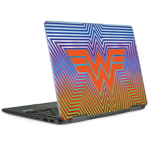 Wonder Woman 1984 (2020) Rainbow Chevron Logo Notebook 9 Pro 13in (2017) Skin