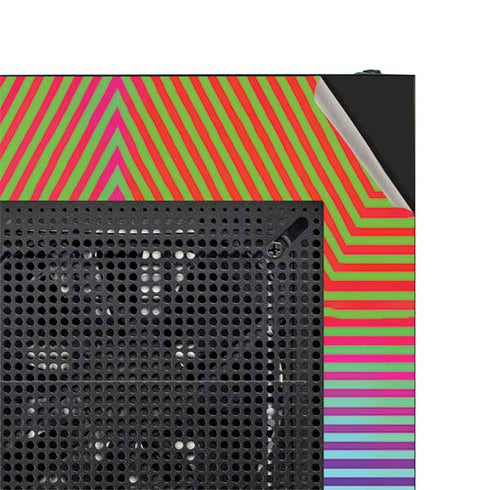 Wonder Woman 1984 (2020) Rainbow Chevron Logo NZXT H510 Compact ATX Mid-Tower Case Skin