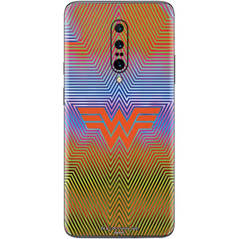 Wonder Woman 1984 (2020) Rainbow Chevron Logo OnePlus 7 Pro Skin