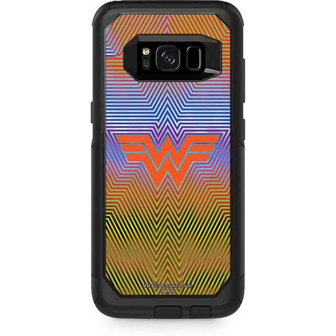 Wonder Woman 1984 (2020) Rainbow Chevron Logo Otterbox Commuter Galaxy Skin