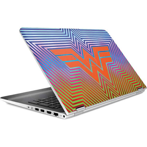 Wonder Woman 1984 (2020) Rainbow Chevron Logo HP Pavilion Skin