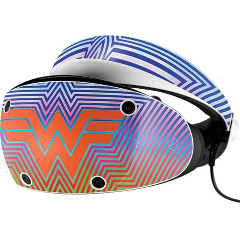 Wonder Woman 1984 (2020) Rainbow Chevron Logo PlayStation VR2 Skin