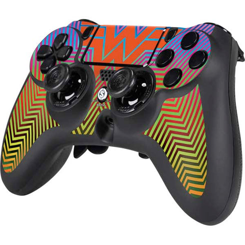 Wonder Woman 1984 (2020) Rainbow Chevron Logo PS4/PC SCUF Impact Controller Skin