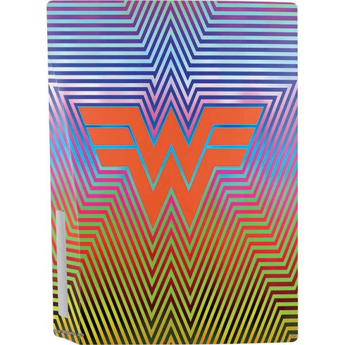 Wonder Woman 1984 (2020) Rainbow Chevron Logo PS5 Bundle Skin