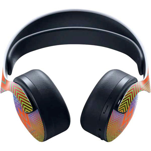 Wonder Woman 1984 (2020) Rainbow Chevron Logo PULSE 3D Wireless Headset for PS5 Skin
