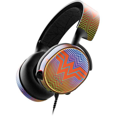 Wonder Woman 1984 (2020) Rainbow Chevron Logo SteelSeries Arctis 5 Skin