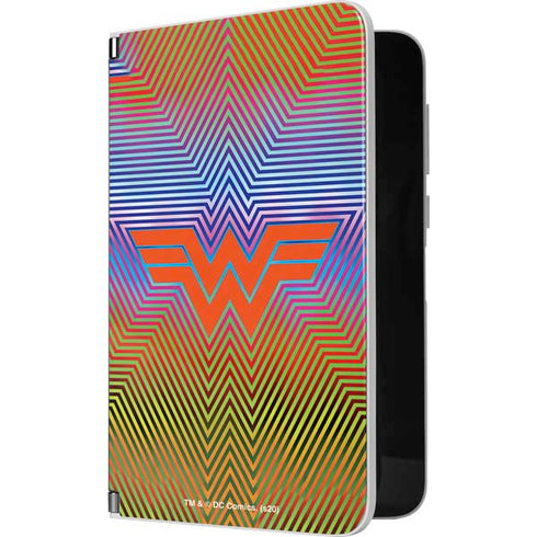 Wonder Woman 1984 (2020) Rainbow Chevron Logo Surface Duo Skin