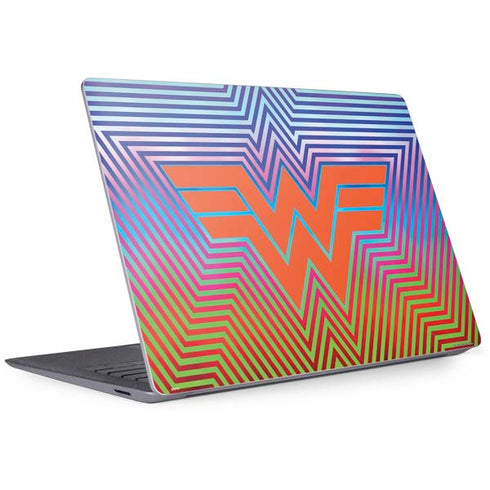 Wonder Woman 1984 (2020) Rainbow Chevron Logo Surface Laptop 3 13.5in Skin