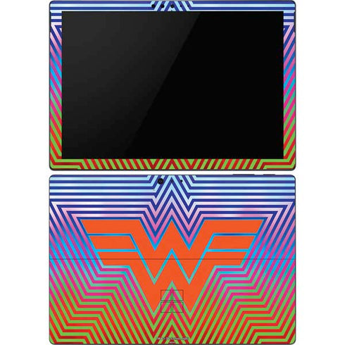 Wonder Woman 1984 (2020) Rainbow Chevron Logo Surface Pro 6 Skin