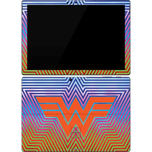Wonder Woman 1984 (2020) Rainbow Chevron Logo Surface Pro 7 Skin