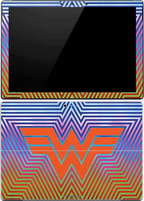 Wonder Woman 1984 (2020) Rainbow Chevron Logo Surface Pro (2017) Skin