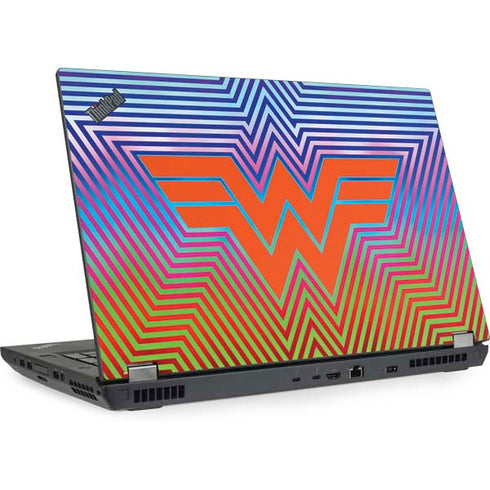 Wonder Woman 1984 (2020) Rainbow Chevron Logo Lenovo ThinkPad Skin