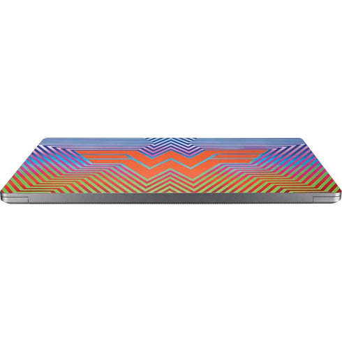 Wonder Woman 1984 (2020) Rainbow Chevron Logo Universal Laptop 12in (9.8 x 6.8in) Skin