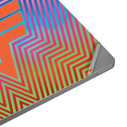 Wonder Woman 1984 (2020) Rainbow Chevron Logo Universal Laptop 14in (11.4 x 8.2in) Skin