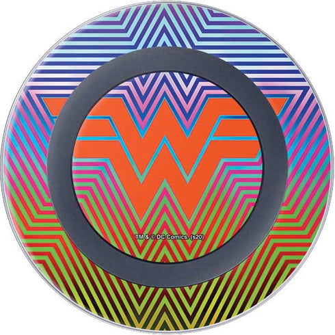 Wonder Woman 1984 (2020) Rainbow Chevron Logo Wireless Charger Skin