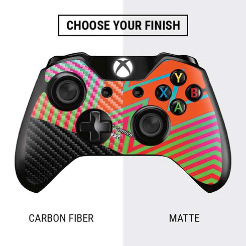 Wonder Woman 1984 (2020) Rainbow Chevron Logo Xbox One Controller Skin