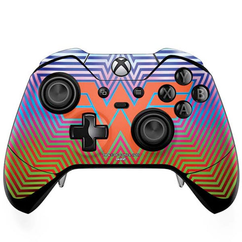 Wonder Woman 1984 (2020) Rainbow Chevron Logo Xbox One Elite Controller Skin