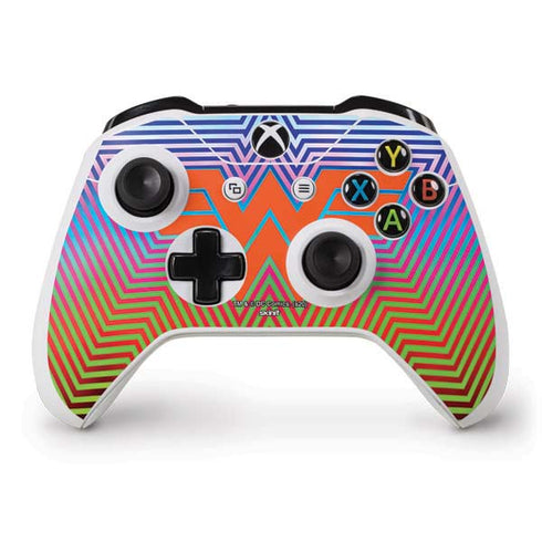 Wonder Woman 1984 (2020) Rainbow Chevron Logo Xbox One S Controller Skin