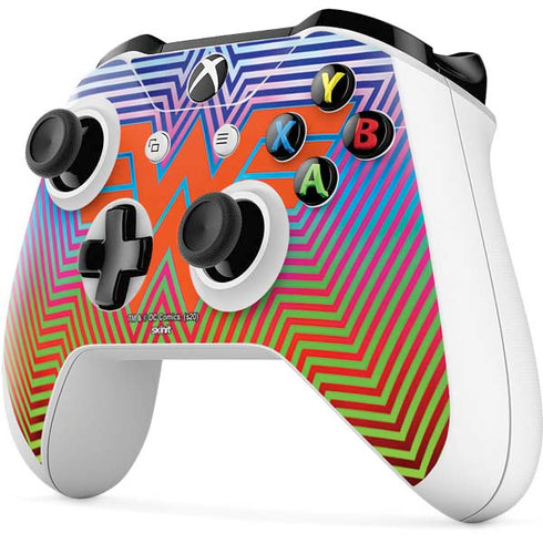 Wonder Woman 1984 (2020) Rainbow Chevron Logo Xbox One S Controller Skin