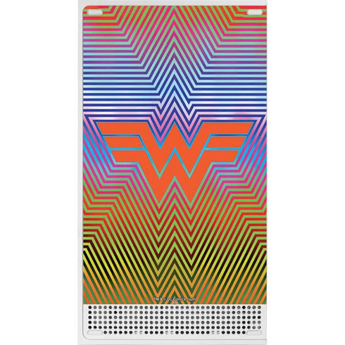 Wonder Woman 1984 (2020) Rainbow Chevron Logo Xbox Series S Skins
