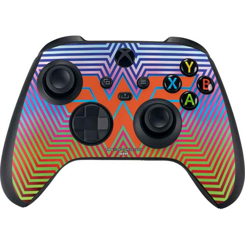 Wonder Woman 1984 (2020) Rainbow Chevron Logo Xbox Series X Controller Skin