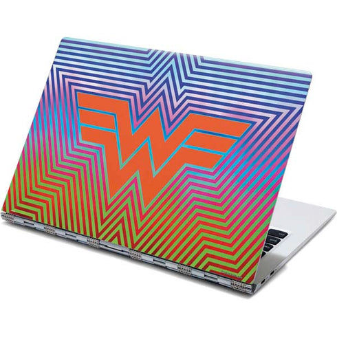 Wonder Woman 1984 (2020) Rainbow Chevron Logo Yoga 910 2-in-1 14in Touch-Screen Skin