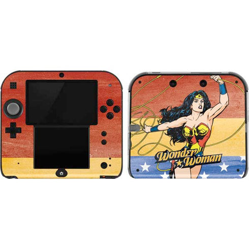 DC Comics Wonder Woman Ready to Fight Nintendo 2DS Skin