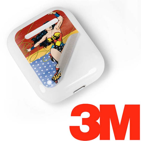 DC Comics Wonder Woman Ready to Fight Apple AirPods Skin