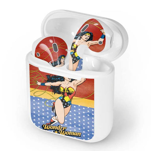 DC Comics Wonder Woman Ready to Fight Apple AirPods Skin