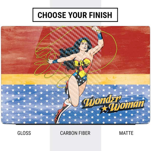 DC Comics Wonder Woman Ready to Fight Dell Vostro Skin