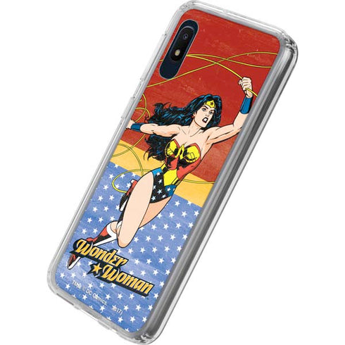 DC Comics Wonder Woman Ready to Fight Galaxy A10e Clear Case