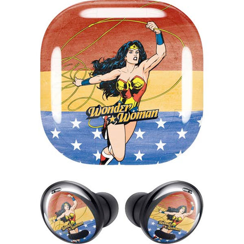 DC Comics Wonder Woman Ready to Fight Galaxy Buds Pro Skin